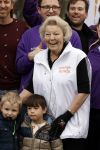 Utrecht 15 maart 2024
 Prinses Beatrix doet vrijwilligerswerk in een stadsboerderij tijdens de twintigste editie van NLdoet, de grootste vrijwilligersactie van Nederland