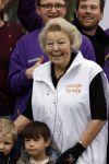 Utrecht 15 maart 2024
 Prinses Beatrix doet vrijwilligerswerk in een stadsboerderij tijdens de twintigste editie van NLdoet, de grootste vrijwilligersactie van Nederland