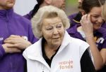 Utrecht 15 maart 2024
 Prinses Beatrix doet vrijwilligerswerk in een stadsboerderij tijdens de twintigste editie van NLdoet, de grootste vrijwilligersactie van Nederland