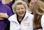 Utrecht 15 maart 2024
 Prinses Beatrix doet vrijwilligerswerk in een stadsboerderij tijdens de twintigste editie van NLdoet, de grootste vrijwilligersactie van Nederland