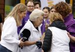 Utrecht 15 maart 2024
 Prinses Beatrix doet vrijwilligerswerk in een stadsboerderij tijdens de twintigste editie van NLdoet, de grootste vrijwilligersactie van Nederland