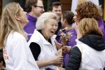 Utrecht 15 maart 2024
 Prinses Beatrix doet vrijwilligerswerk in een stadsboerderij tijdens de twintigste editie van NLdoet, de grootste vrijwilligersactie van Nederland