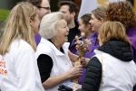 Utrecht 15 maart 2024
 Prinses Beatrix doet vrijwilligerswerk in een stadsboerderij tijdens de twintigste editie van NLdoet, de grootste vrijwilligersactie van Nederland