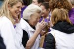 Utrecht 15 maart 2024
 Prinses Beatrix doet vrijwilligerswerk in een stadsboerderij tijdens de twintigste editie van NLdoet, de grootste vrijwilligersactie van Nederland