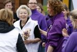 Utrecht 15 maart 2024
 Prinses Beatrix doet vrijwilligerswerk in een stadsboerderij tijdens de twintigste editie van NLdoet, de grootste vrijwilligersactie van Nederland