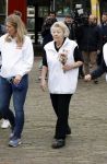 Utrecht 15 maart 2024
 Prinses Beatrix doet vrijwilligerswerk in een stadsboerderij tijdens de twintigste editie van NLdoet, de grootste vrijwilligersactie van Nederland
