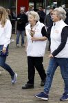 Utrecht 15 maart 2024
 Prinses Beatrix doet vrijwilligerswerk in een stadsboerderij tijdens de twintigste editie van NLdoet, de grootste vrijwilligersactie van Nederland