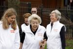 Utrecht 15 maart 2024
 Prinses Beatrix doet vrijwilligerswerk in een stadsboerderij tijdens de twintigste editie van NLdoet, de grootste vrijwilligersactie van Nederland