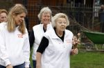 Utrecht 15 maart 2024
 Prinses Beatrix doet vrijwilligerswerk in een stadsboerderij tijdens de twintigste editie van NLdoet, de grootste vrijwilligersactie van Nederland