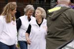 Utrecht 15 maart 2024
 Prinses Beatrix doet vrijwilligerswerk in een stadsboerderij tijdens de twintigste editie van NLdoet, de grootste vrijwilligersactie van Nederland