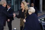 Den Haag 13 maart 2024
Uitreiking Prins Friso prijs op universiteit van Den Haag . Aanwezig burgemeester Jan v Zanen Prinses Beatrix Prinses Mabel en haar moeder.