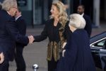 Den Haag 13 maart 2024
Uitreiking Prins Friso prijs op universiteit van Den Haag . Aanwezig burgemeester Jan v Zanen Prinses Beatrix Prinses Mabel en haar moeder.