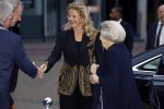 Den Haag 13 maart 2024
Uitreiking Prins Friso prijs op universiteit van Den Haag . Aanwezig burgemeester Jan v Zanen Prinses Beatrix Prinses Mabel en haar moeder.