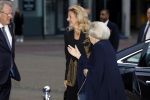 Den Haag 13 maart 2024
Uitreiking Prins Friso prijs op universiteit van Den Haag . Aanwezig burgemeester Jan v Zanen Prinses Beatrix Prinses Mabel en haar moeder.