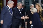 Den Haag 13 maart 2024
Uitreiking Prins Friso prijs op universiteit van Den Haag . Aanwezig burgemeester Jan v Zanen Prinses Beatrix Prinses Mabel en haar moeder.