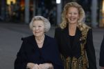 Den Haag 13 maart 2024
Uitreiking Prins Friso prijs op universiteit van Den Haag . Aanwezig burgemeester Jan v Zanen Prinses Beatrix Prinses Mabel en haar moeder.
