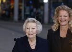 Den Haag 13 maart 2024
Uitreiking Prins Friso prijs op universiteit van Den Haag . Aanwezig burgemeester Jan v Zanen Prinses Beatrix Prinses Mabel en haar moeder.