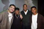Amsterdam 27 maart 2024
Boekpresentatie Nino Wilkes in boom boom Chicago. Quincy Kluivert Opa Kluivert patrick Kluivert en Shane Kluivert