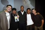 Amsterdam 27 maart 2024
Boekpresentatie Nino Wilkes in boom boom Chicago. Quincy Kluivert Opa Kluivert patrick Kluivert Shane Kluivert en Nino Wilkes