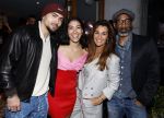Amsterdam 22 maart 2024
Opening restaurant Poppy's van Moise Trustfull  Britt Scholte en Carola Kirschbaum . Quinty Trustfull Orlando Trustfull Moise Trustfull en Kayne Trustfull
