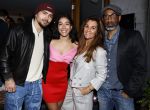 Amsterdam 22 maart 2024
Opening restaurant Poppy's van Moise Trustfull  Britt Scholte en Carola Kirschbaum . Quinty Trustfull Orlando Trustfull Moise Trustfull en Kayne Trustfull