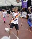 Amsterdam 16 maart 2024
Radio 538 run tbv het Prinses Maxima Centrum in het Olympisch stadion. Oa aanwezig 
Radio 538 ochtendrun