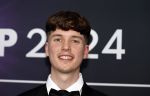 Leusden 4 maart 2024
Uitreikings edisons pop 2024 in het AFAS theater in Leusden. 
Rapper Pjotr  
Pjotr Golsteyn