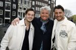 Amsterdam 21 maart 2024
Cd presentatie Billy Dans in de Jordaan. Rene Froger kwam met zijn zoons Maxime en Danny