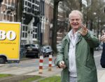 Amsterdam 26 maart 2024
Rob v Hulst met een kennis in Amsterdam zuid.