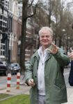 Amsterdam 26 maart 2024
Rob v Hulst met een kennis in Amsterdam zuid.