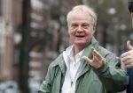 Amsterdam 26 maart 2024
Rob v Hulst met een kennis in Amsterdam zuid.