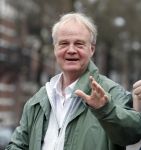 Amsterdam 26 maart 2024
Rob v Hulst met een kennis in Amsterdam zuid.