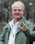Amsterdam 26 maart 2024
Rob v Hulst met een kennis in Amsterdam zuid.