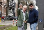 Amsterdam 26 maart 2024
Rob v Hulst met een kennis in Amsterdam zuid.
