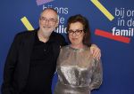 Amsterdam 15 maart 2024
Boekenbal in de stadschouwburg. Ronald Giphart met partner