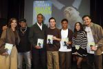 Amsterdam 27 maart 2024
Boekpresentatie Nino Wilkes in boom boom Chicago. Rossana Kluivert Opa Kluivert Paytrick Kluivert Nino Wilkes Shane Kluivert Demi Wilkes en Quincy Kluivert