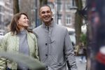 Amsterdam 22 maart 2024
Ruud Gullit met zijn vriendin Karin de Rooij