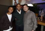 Amsterdam 27 maart 2024
Boekpresentatie Nino Wilkes in boom boom Chicago. Shane Kluivert met Patrick Kluivert en Quincy Kluivert