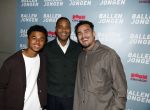 Amsterdam 27 maart 2024
Boekpresentatie Nino Wilkes in boom boom Chicago. Shane Kluivert met Patrick Kluivert en Quincy Kluivert