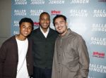 Amsterdam 27 maart 2024
Boekpresentatie Nino Wilkes in boom boom Chicago. Shane Kluivert met Patrick Kluivert en Quincy Kluivert
