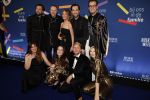 Amsterdam 15 maart 2024
Boekenbal in de stadschouwburg. De familie Chabot heeft het boekenweekgeschenk geschreven . Splinter Chabot Sebastiaan Chabot Maurits Chabot en Storm Chabot Joshua Nolet en zijn vrouw Caroline Beerkens