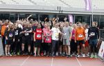 Amsterdam 16 maart 2024
Radio 538 run tbv het Prinses Maxima Centrum in het Olympisch stadion. Oa aanwezig 
Steve Schumann en Desmond v Kooten