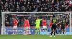 Eindhoven, 3 maart 2024 PSV-Feyenoord, eindstand 2-2 
Kompetitie Seizoen 2023-2024
Walter Benitez Jerdy Schouten Luuk de Jong Mauro Junior en Olivier Boscagli