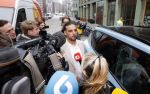 Amsterdam 24 maart 2026
Aankomst Ali B bij paleis v Justitie waar het hoger beroep in zijn zaak speelt.
