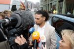 Amsterdam 24 maart 2026
Aankomst Ali B bij paleis v Justitie waar het hoger beroep in zijn zaak speelt.
