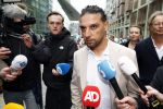 Amsterdam 24 maart 2026
Aankomst Ali B bij paleis v Justitie waar het hoger beroep in zijn zaak speelt.