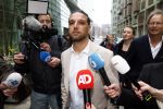 Amsterdam 24 maart 2026
Aankomst Ali B bij paleis v Justitie waar het hoger beroep in zijn zaak speelt.