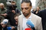Amsterdam 24 maart 2026
Aankomst Ali B bij paleis v Justitie waar het hoger beroep in zijn zaak speelt.