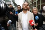 Amsterdam 24 maart 2026
Aankomst Ali B bij paleis v Justitie waar het hoger beroep in zijn zaak speelt.