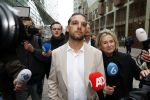 Amsterdam 24 maart 2026
Aankomst Ali B bij paleis v Justitie waar het hoger beroep in zijn zaak speelt.